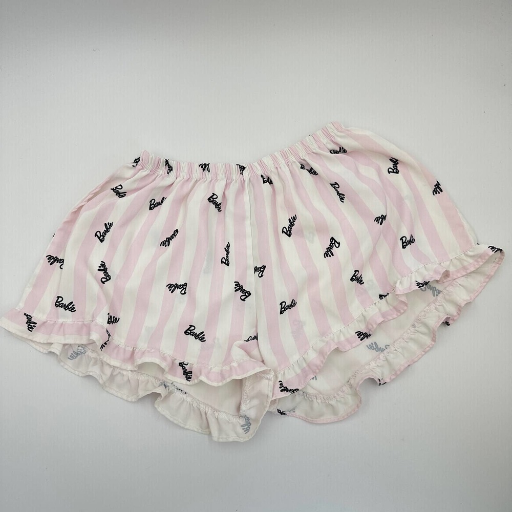 Barbie Ruffle Lounge Shorts Size Small - Picture 7 of 10
